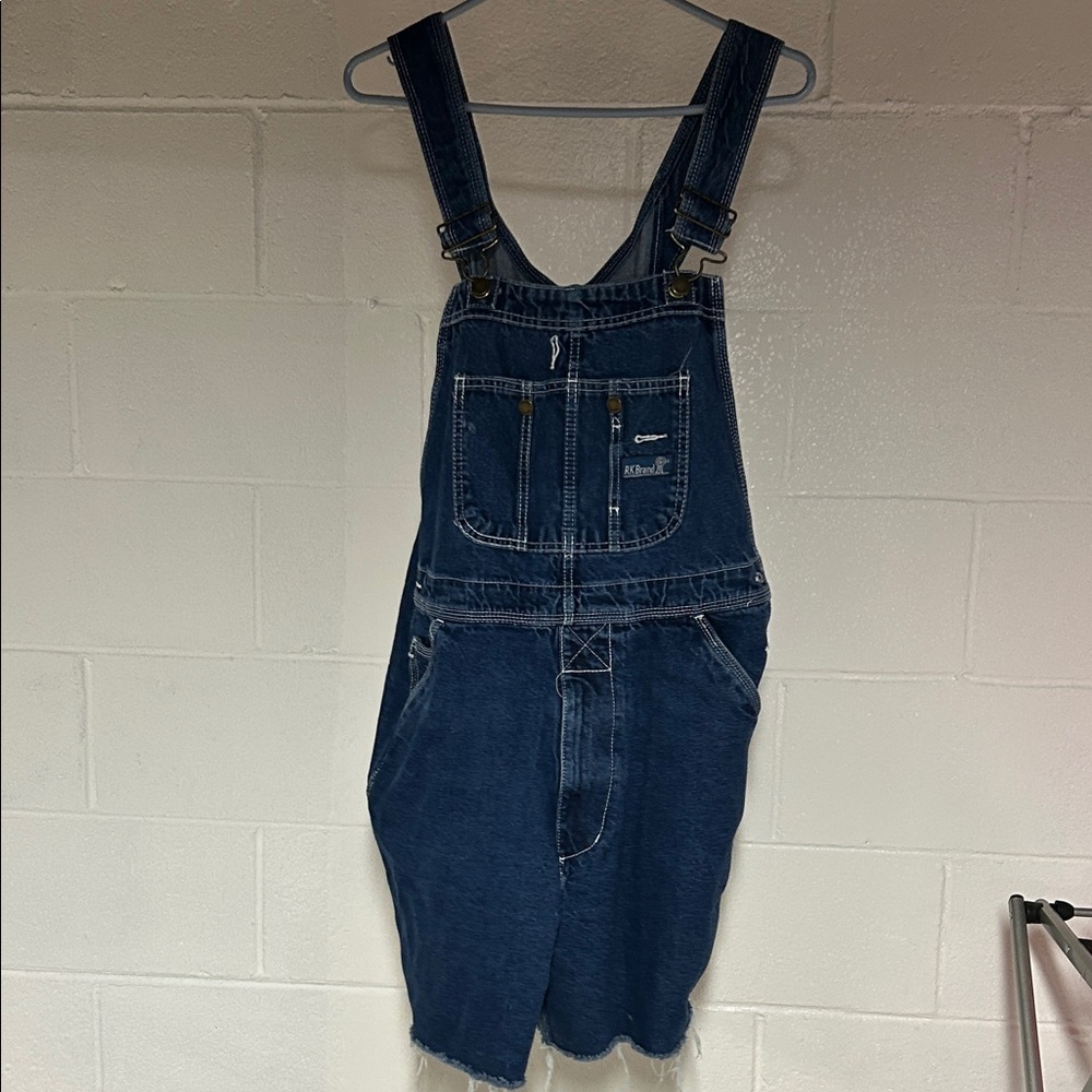 RK Brand Overall Shorts